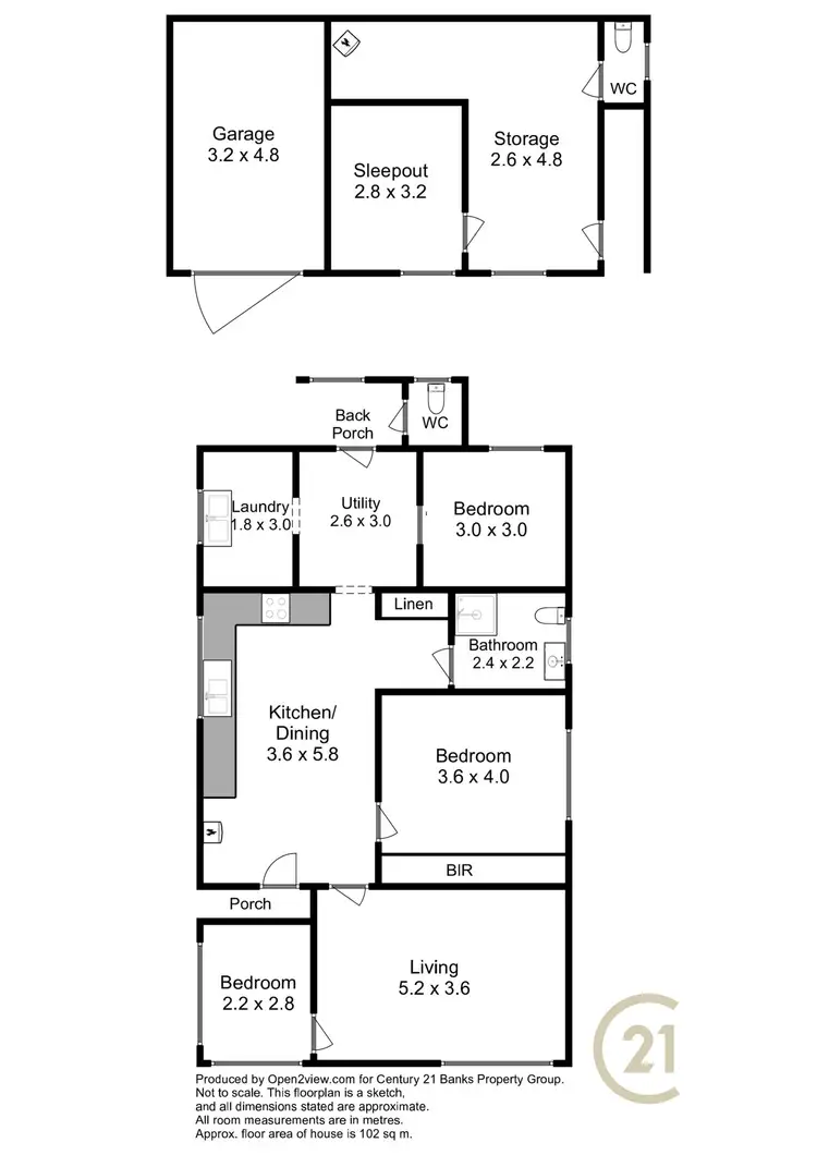 Floorplan of Homely house listing, 26 Mersey Main Road, Spreyton TAS 7310