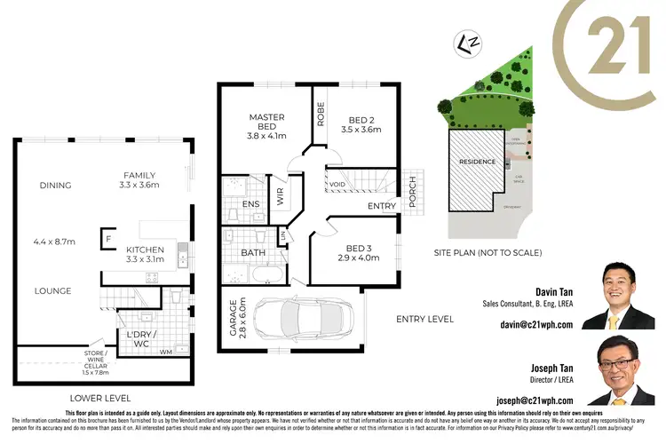 Floorplan of Homely semi-detached listing, 53A Appletree Drive, Cherrybrook NSW 2126