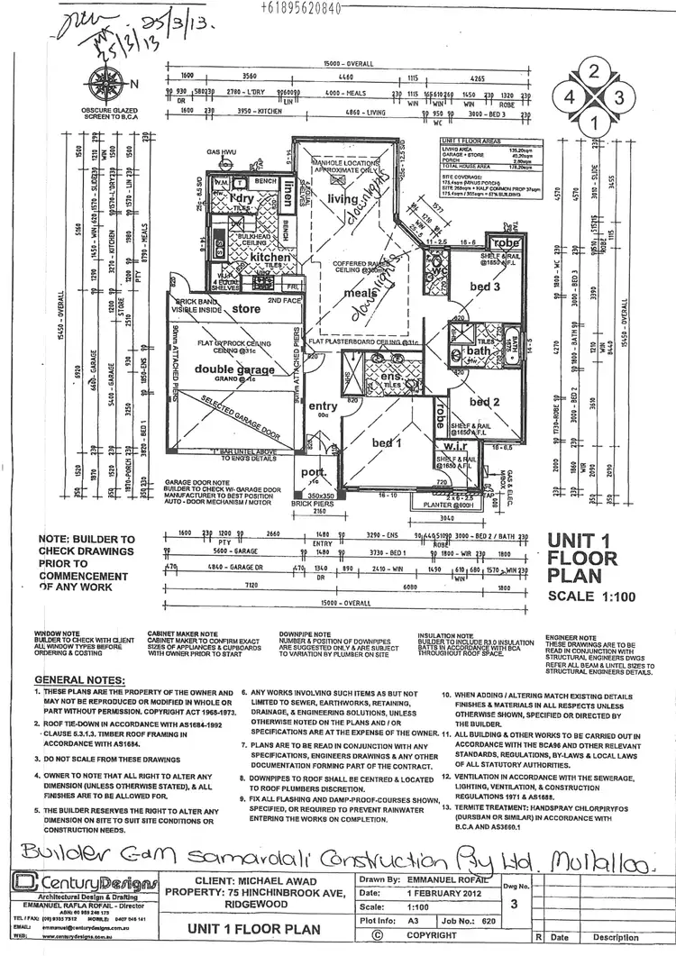 Floorplan of Homely house listing, 75A Hinchinbrook Avenue, Ridgewood WA 6030