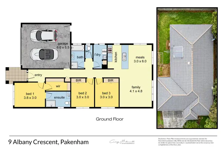 Floorplan of Homely house listing, 9 Albany Crescent, Pakenham VIC 3810