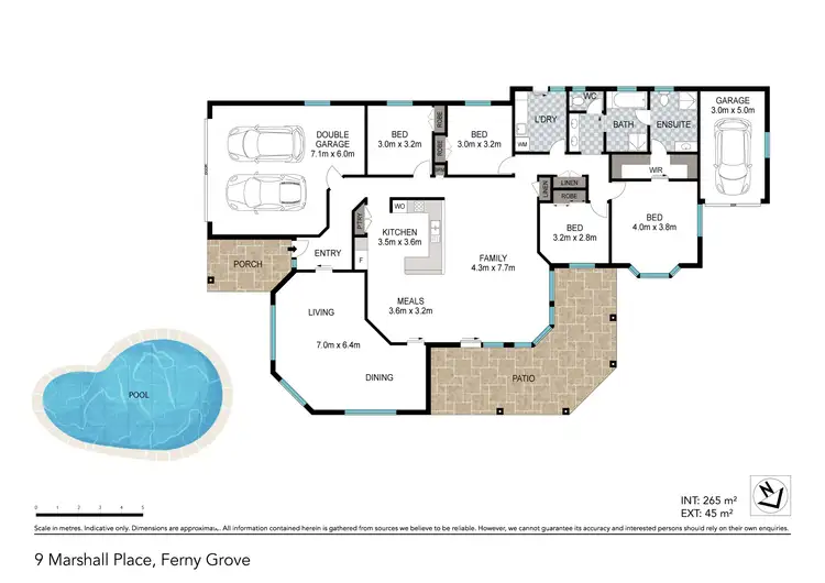Floorplan of Homely house listing, 9 Marshall Place, Ferny Grove QLD 4055