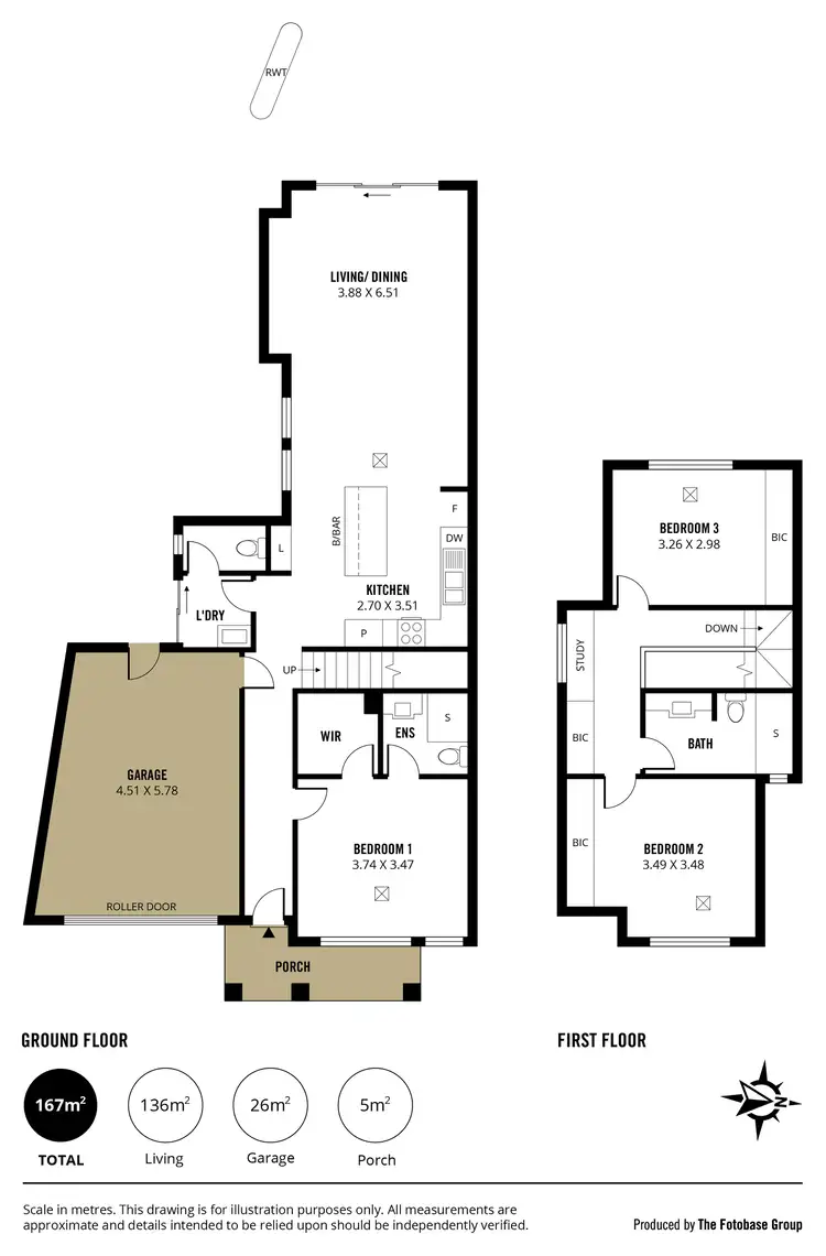 Floorplan of Homely house listing, 6B Wilcox Avenue, Morphettville SA 5043