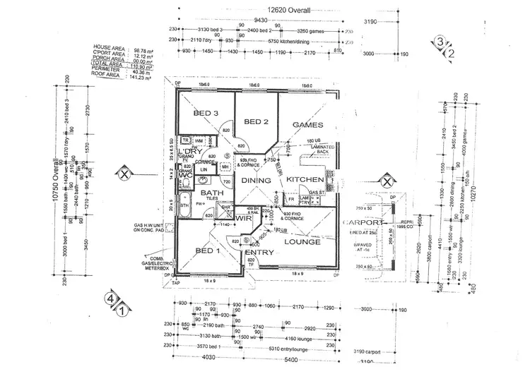 Floorplan of Homely house listing, 40 Seagrove Boulevard, Merriwa WA 6030