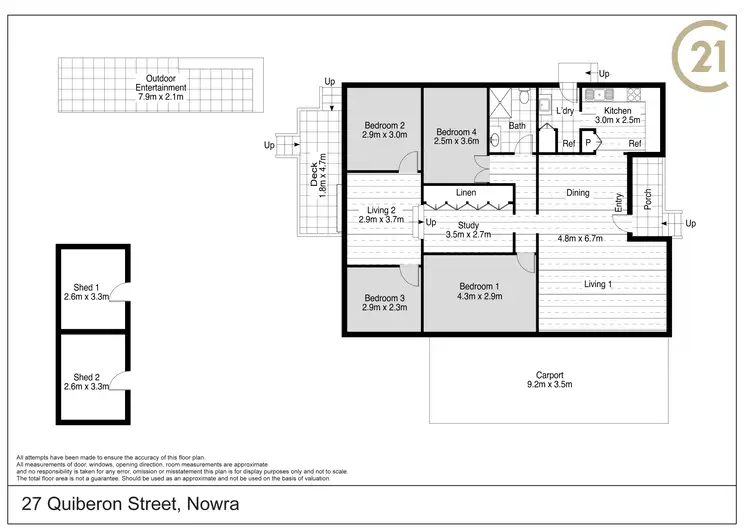 Floorplan of Homely house listing, 27 Quiberon Street, Nowra NSW 2541