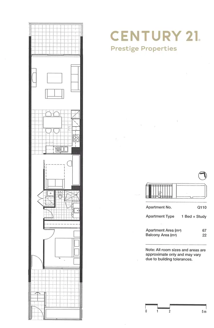 Floorplan of Homely apartment listing, 110/43 Terry Street, Rozelle NSW 2039