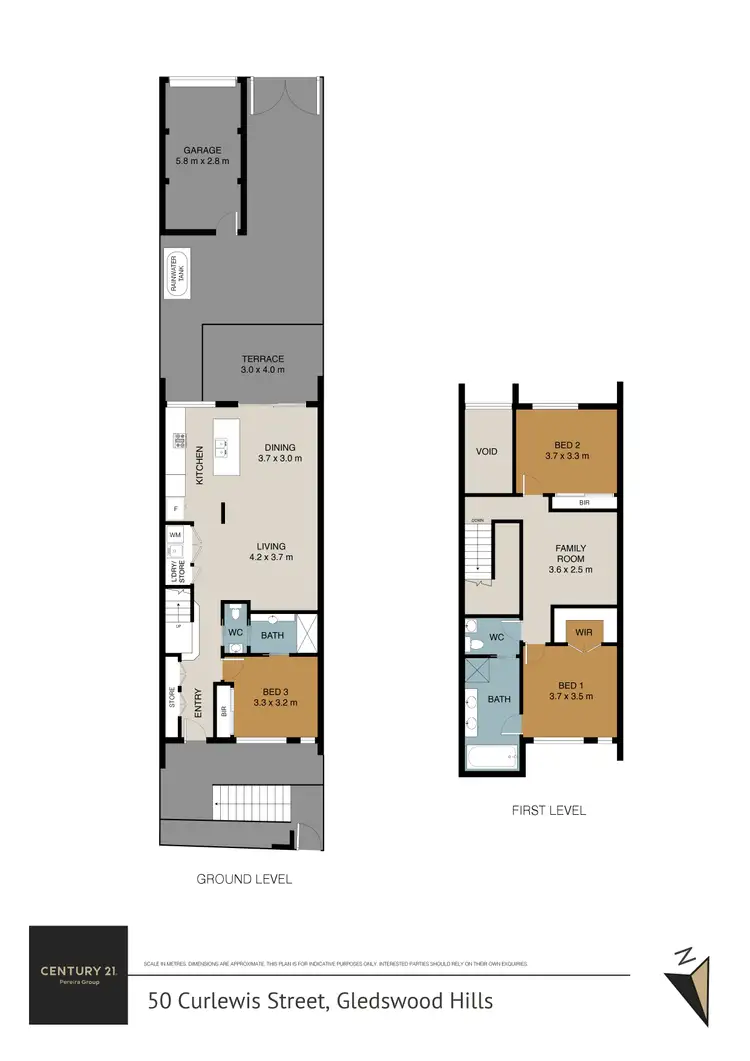 Floorplan of Homely house listing, 50 Curlewis Street, Gledswood Hills NSW 2557