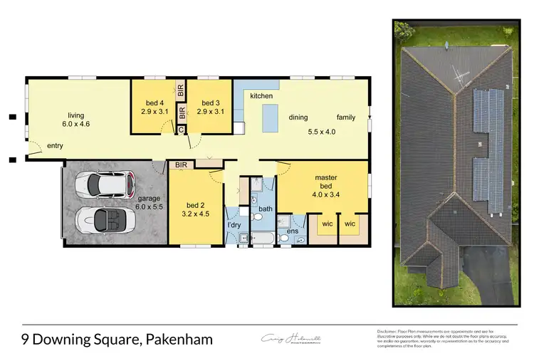 Floorplan of Homely house listing, 9 Downing Square, Pakenham VIC 3810