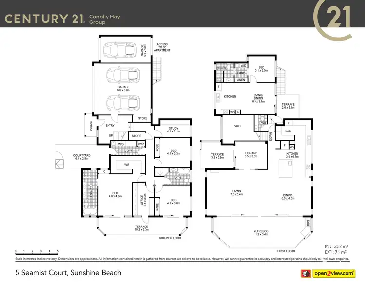Floorplan of Homely house listing, 5 Seamist Court, Sunshine Beach QLD 4567