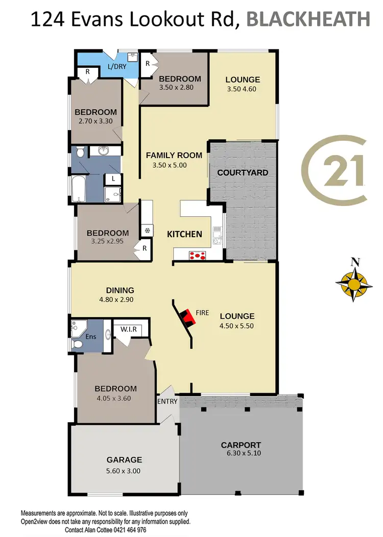 Floorplan of Homely house listing, 124 Evans Lookout Road, Blackheath NSW 2785