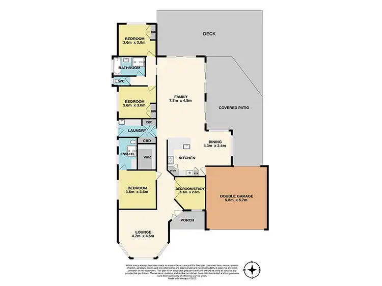 Floorplan of Homely house listing, 6 Lucia Court, Gembrook VIC 3783