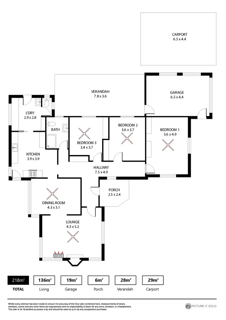 Floorplan of Homely house listing, 25 Old Kapunda Road, Nuriootpa SA 5355