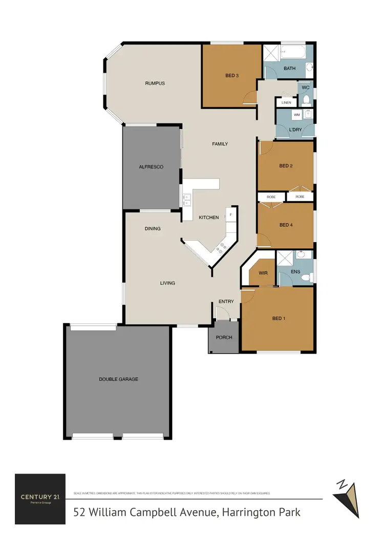 Floorplan of Homely house listing, 52 William Campbell Avenue, Harrington Park NSW 2567