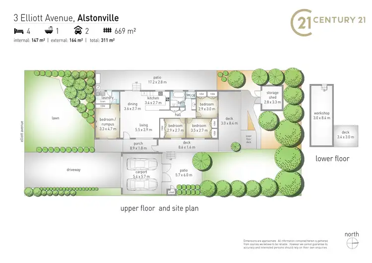 Floorplan of Homely house listing, 3 Elliott Avenue, Alstonville NSW 2477
