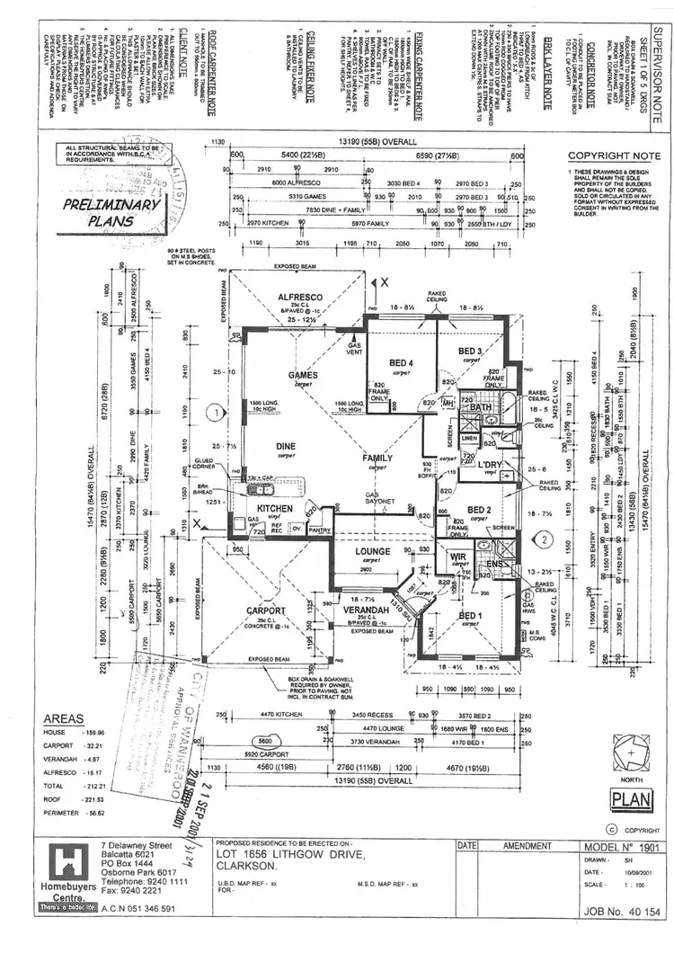 Floorplan of Homely house listing, 3 Lithgow Drive, Clarkson WA 6030