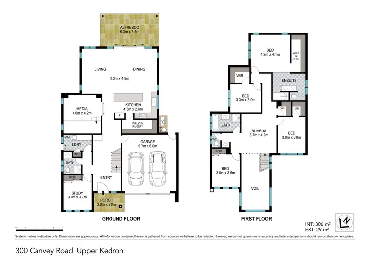 Floorplan of Homely house listing, 300 Canvey Rd, Upper Kedron QLD 4055