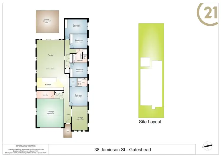 Floorplan of Homely house listing, 38 Jamieson Street, Gateshead NSW 2290
