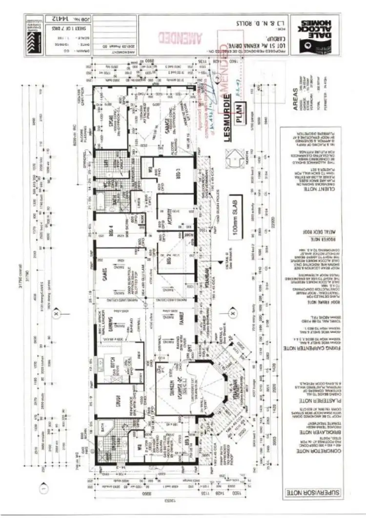 Floorplan of Homely house listing, 52 McKenna Drive, Cardup WA 6122