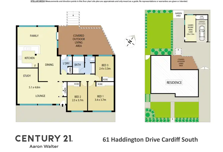 Floorplan of Homely house listing, 61 Haddington Drive, Cardiff South NSW 2285
