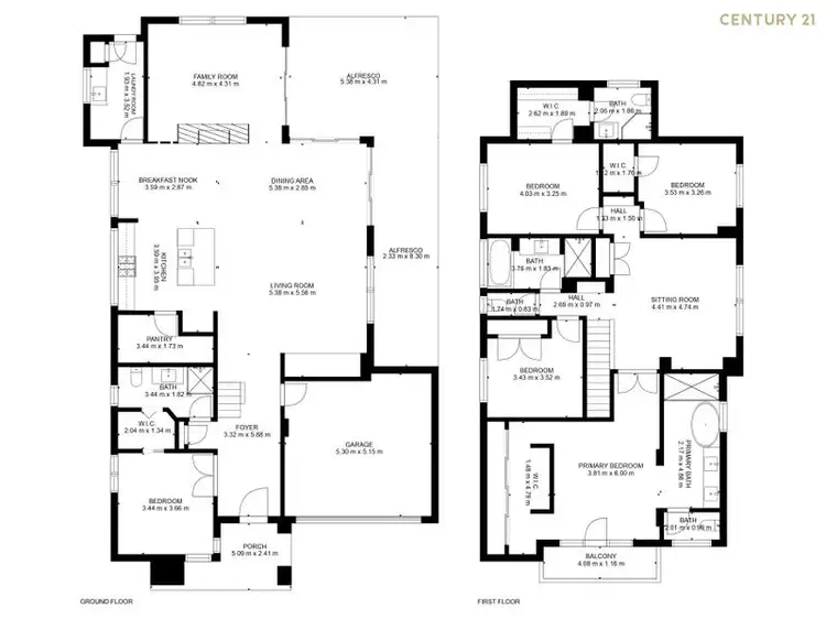 Floorplan of Homely house listing, 12 Burringoa Crescent, Colebee NSW 2761