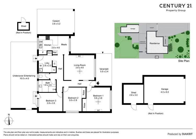 Floorplan of Homely house listing, 15 Murphy Street, Clarinda VIC 3169