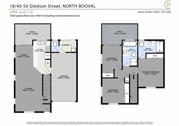 Floorplan of Homely townhouse listing, 18/40-56 Gledson Street, North Booval QLD 4304