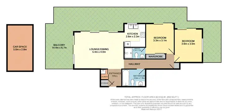 Floorplan of Homely apartment listing, 14/4 Lamond Drive, Turramurra NSW 2074
