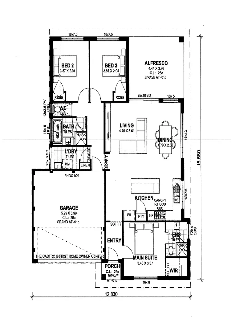Floorplan of Homely house listing, 10 Jamison Grove, Wellard WA 6170