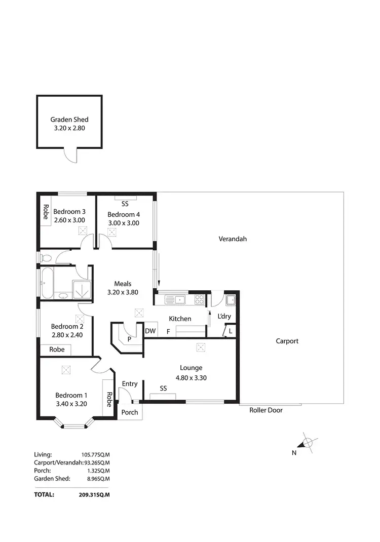 Floorplan of Homely house listing, 44 Browne Circuit, Craigmore SA 5114