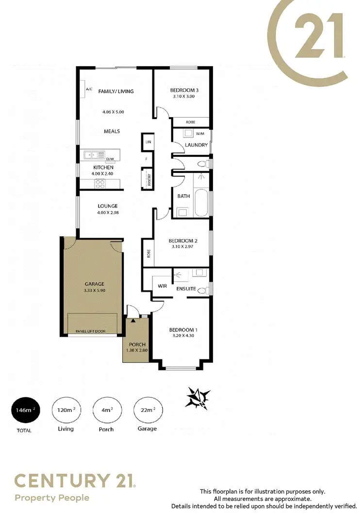 Floorplan of Homely house listing, 2 Biarritz Street, Munno Para West SA 5115