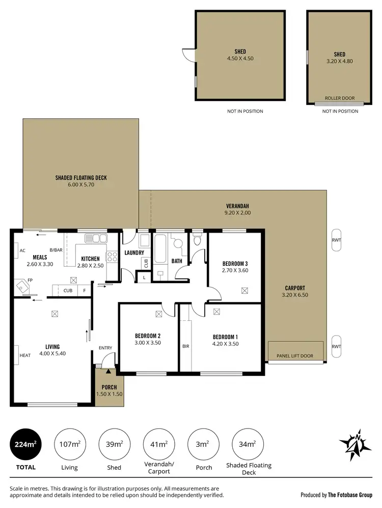 Floorplan of Homely house listing, 13 Carol Crescent, Morphett Vale SA 5162