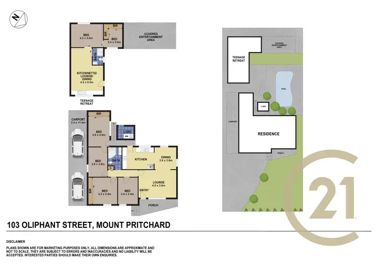 Floorplan of Homely house listing, 103 Oliphant Street, Mount Pritchard NSW 2170