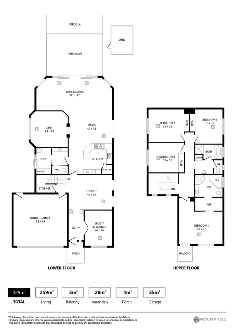 Floorplan of Homely house listing, 320 Mawson Lakes Boulevard, Mawson Lakes SA 5095