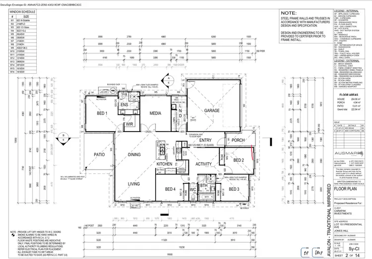 Floorplan of Homely house listing, 75 Presidential Avenue, Jones Hill QLD 4570
