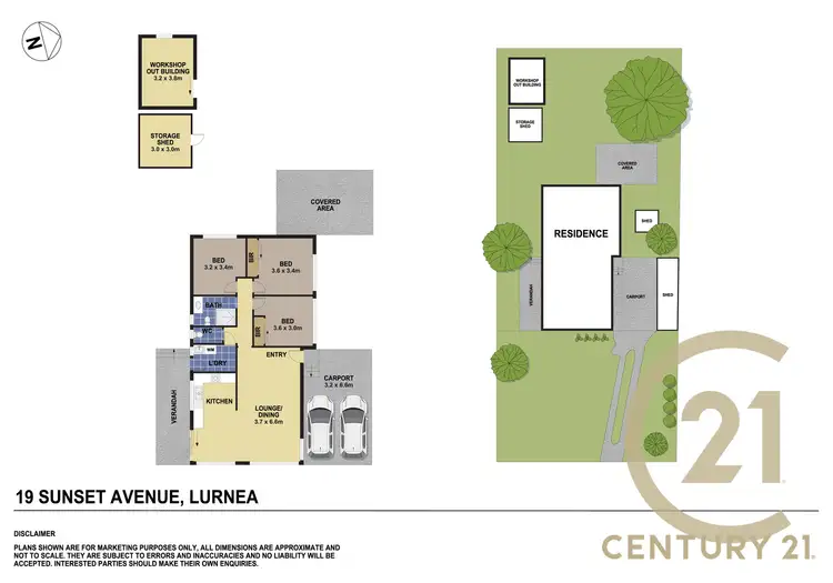 Floorplan of Homely house listing, 19 Sunset Avenue, Lurnea NSW 2170