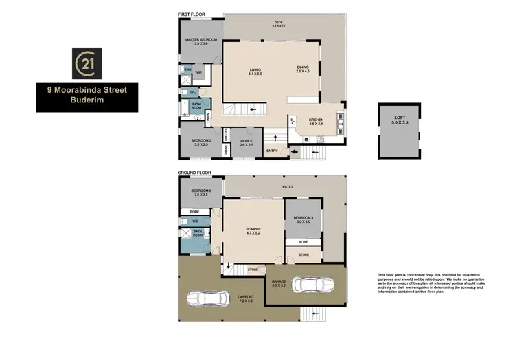 Floorplan of Homely house listing, 9 Moorabinda Street, Buderim QLD 4556