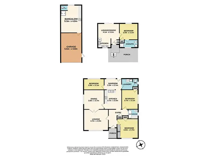 Floorplan of Homely house listing, 119 Mccrae Street, Dandenong VIC 3175