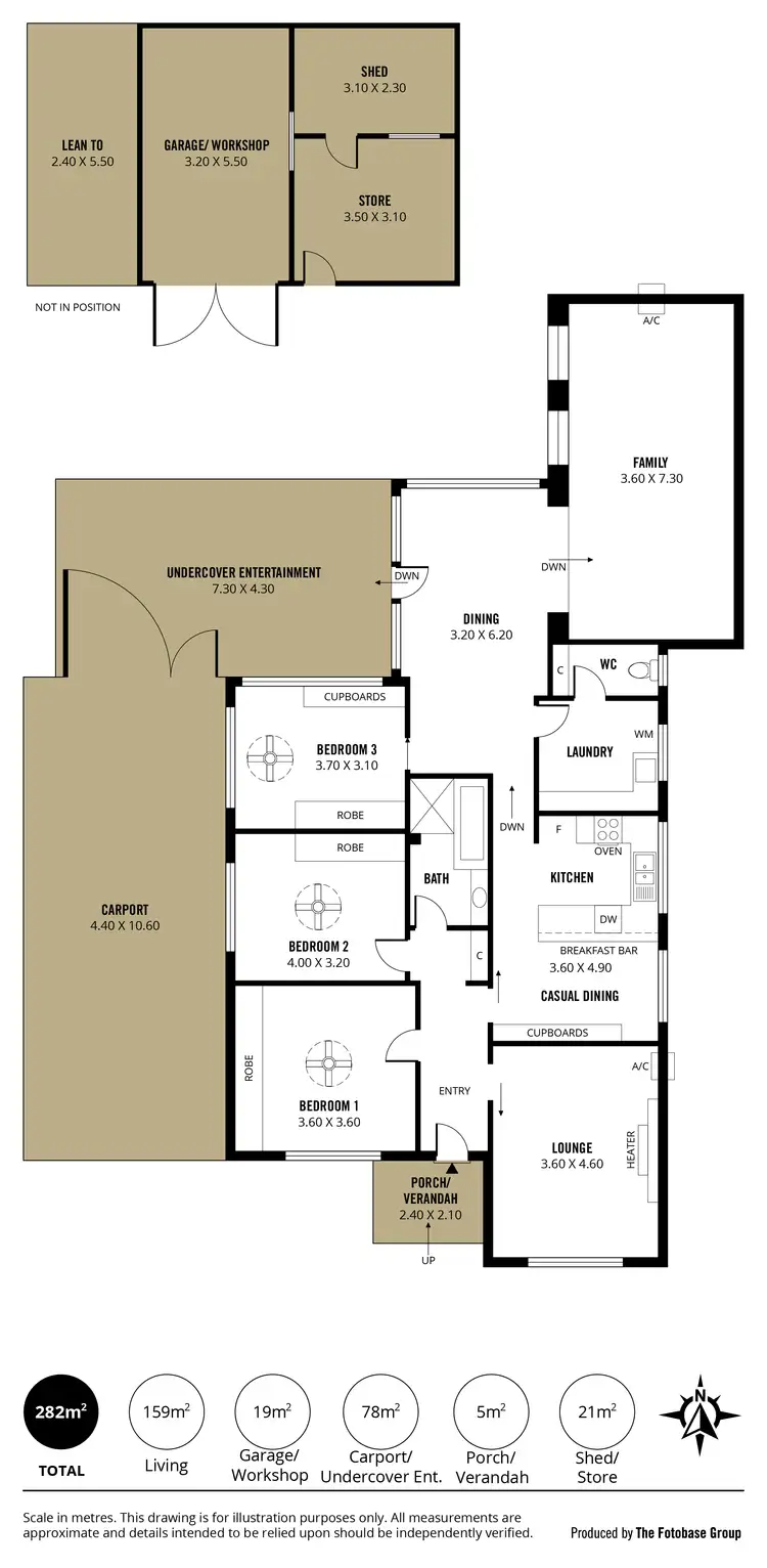 Floorplan of Homely house listing, 92 Richmond Avenue, Melrose Park SA 5039