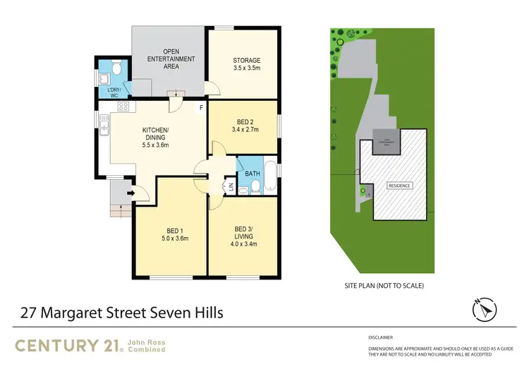 Floorplan of Homely house listing, 27 Margaret Street, Seven Hills NSW 2147
