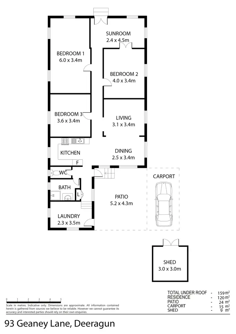 Floorplan of Homely house listing, 93 Geaney Lane, Deeragun QLD 4818
