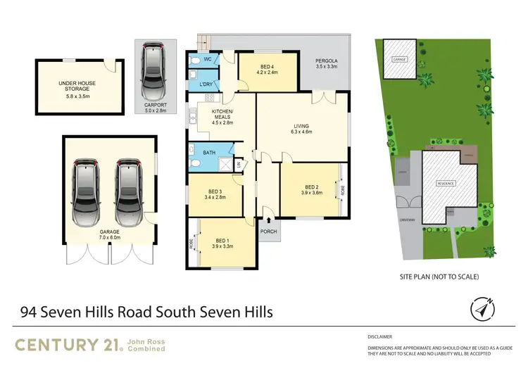Floorplan of Homely house listing, 94 Seven Hills Road South, Seven Hills NSW 2147