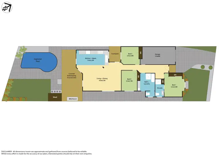 Floorplan of Homely house listing, 12 Esher Mews, Wattle Grove NSW 2173