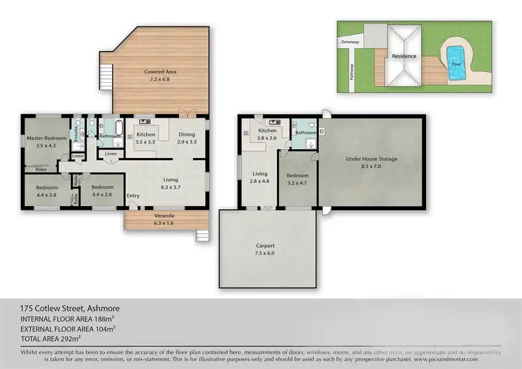 Floorplan of Homely house listing, 175 Cotlew Street, Ashmore QLD 4214