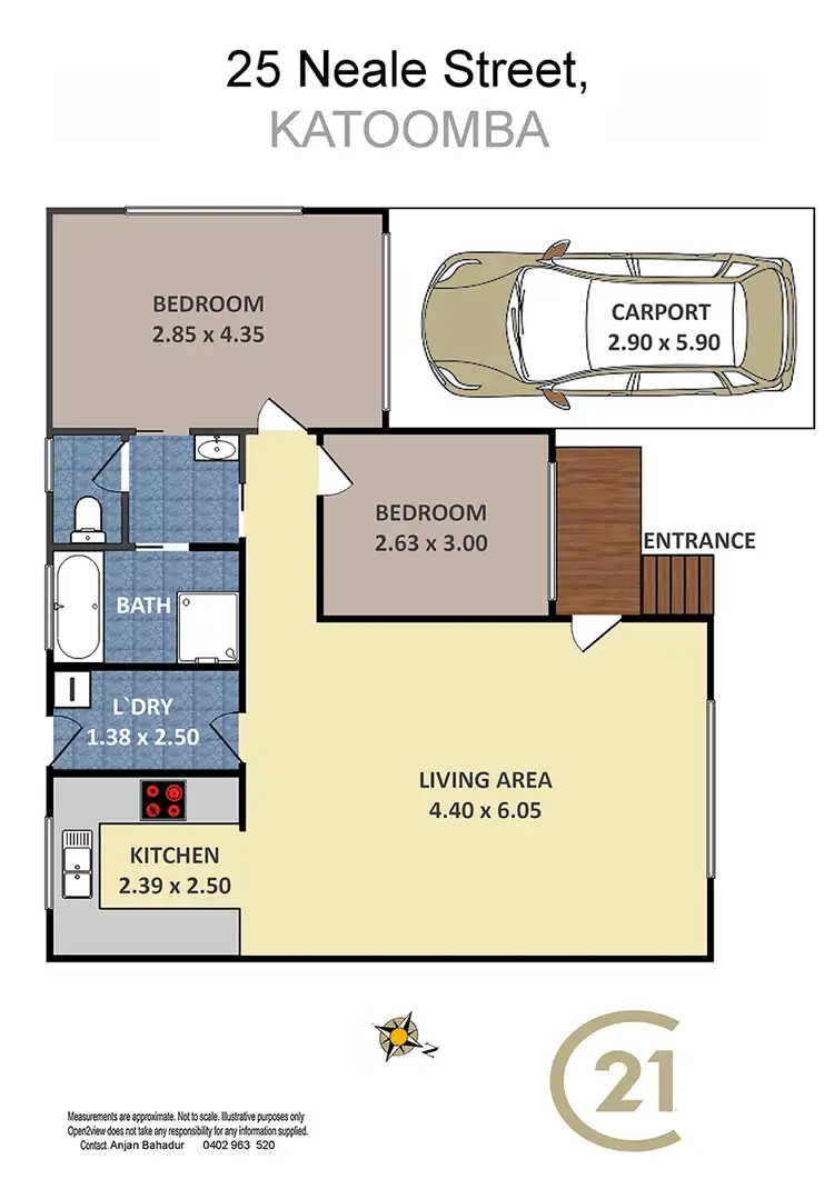 Floorplan of Homely house listing, 25 Neale Street, Katoomba NSW 2780