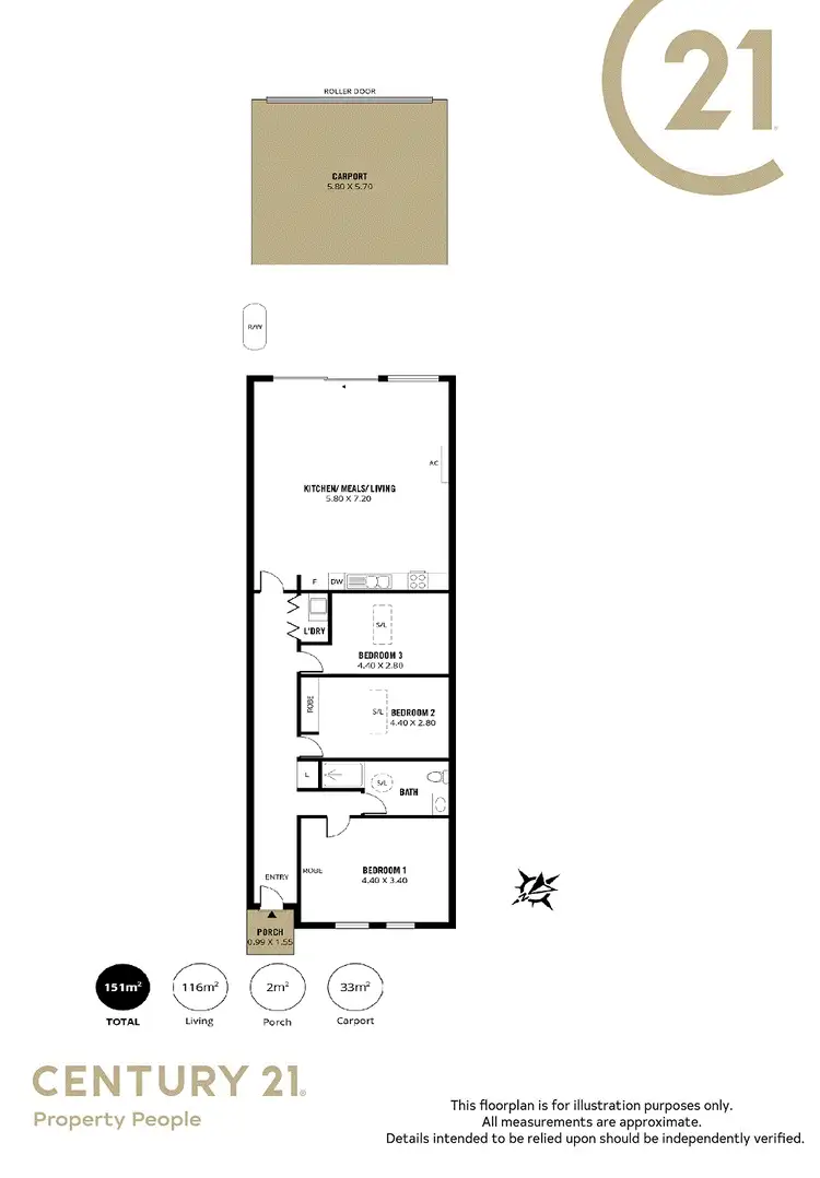Floorplan of Homely house listing, 3 Jeffrey Road, Munno Para West SA 5115