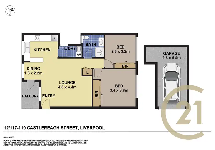 Floorplan of Homely apartment listing, Address available on request