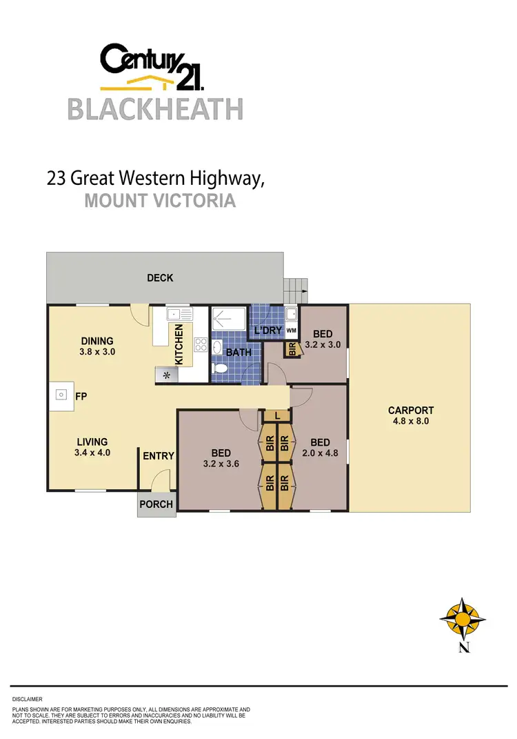 Floorplan of Homely house listing, 23 Great Western Highway, Mount Victoria NSW 2786
