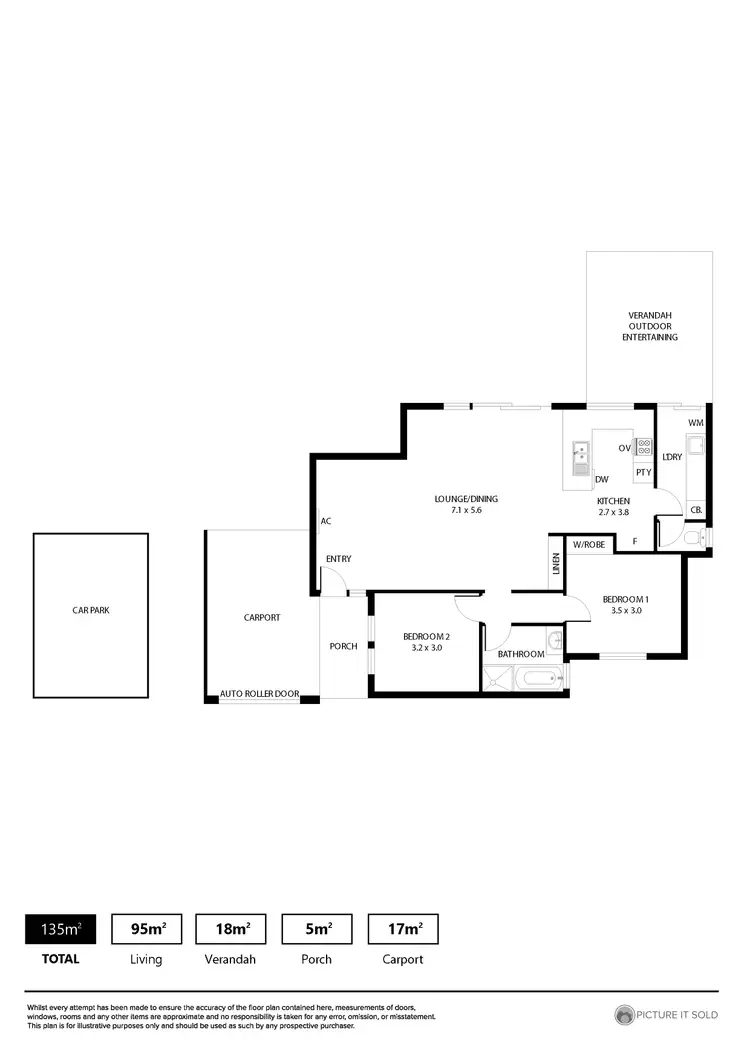 Floorplan of Homely house listing, 5/27 Orlando Avenue, Hampstead Gardens SA 5086