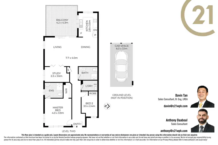Floorplan of Homely house listing, 16/23 Thompson Close, West Pennant Hills NSW 2125