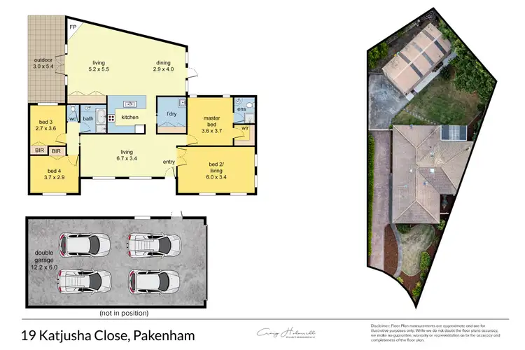 Floorplan of Homely house listing, 19 Katjusha Court, Pakenham VIC 3810