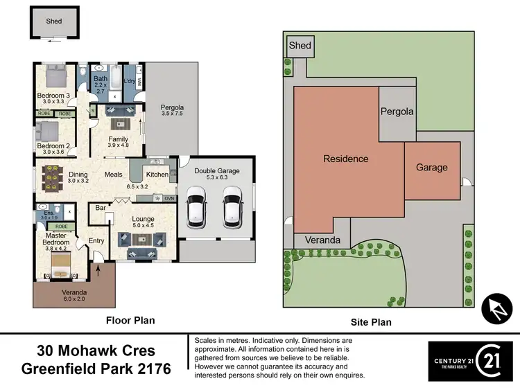 Floorplan of Homely house listing, 30 Mohawk Crescent, Greenfield Park NSW 2176